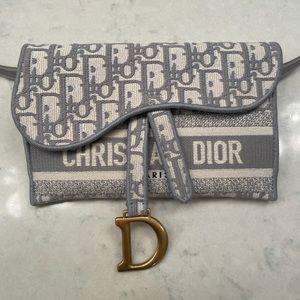 SOLD Dior Saddle Bag Pouch
